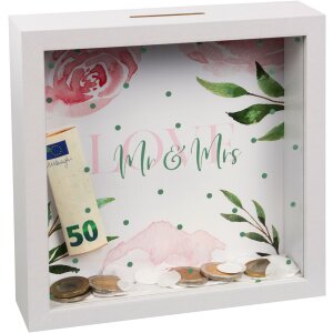 Goldbuch Шкатулка для денег Исполнитель желаний Mr & Mrs 18x18 см