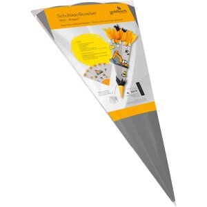 Goldbuch Набор для изготовления конусов из 3D гофрокартона Экскаватор мотив 68 см для начинающих школьников