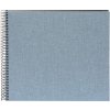 Goldbuch Spiralalbum Summertime blau-grau 35x30 cm 40 Seiten