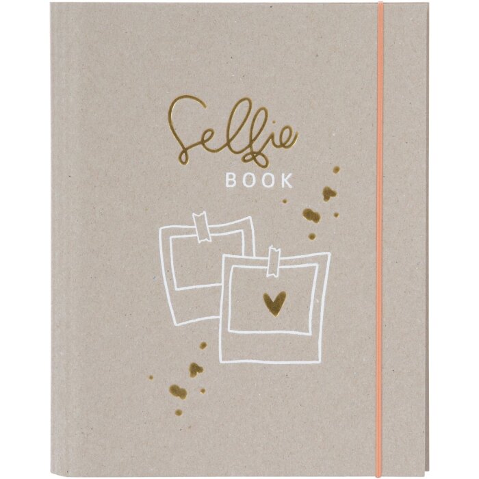 Блокнот для фотографий Selfie 18,5x23 см