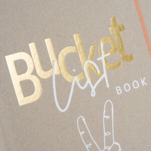 Goldbuch фотоблокнот Bucket List 18,5x23 см 50 белых страниц с точечным рисунком