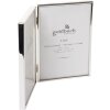 Металлическая двойная рамка Goldbuch Fine 2 фото 15x20 см серебристый глянец