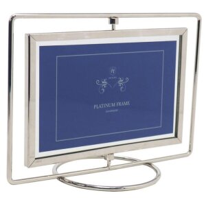 Henzo Fotorahmen Swing 10x15 bis 15x20 cm Metallrahmen für 2 Fotos