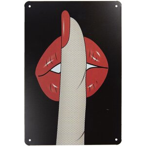 Текстовая табличка 20x30 см черная 6Y4081