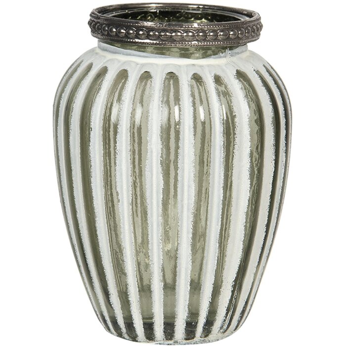 Подставка для свечей - Подсвечник Ø 8x11 см белый 6GL2898