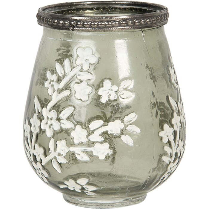 Подставка для свечей - Подставка для свечей Ø 9x11 см зеленая 6GL2876