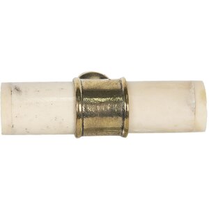 Дверная ручка 6x1 см кремовая 64690