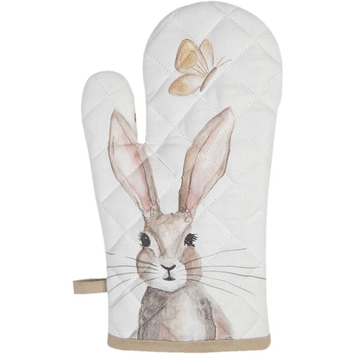 Перчатка для духовки Clayre & Eef 16x30 см бежевая REB44