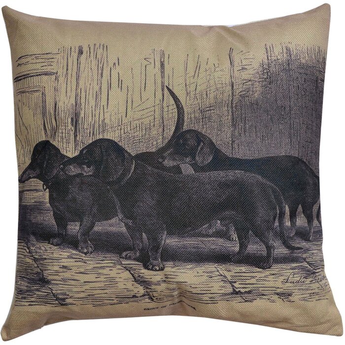 Подушка с наполнителем 43x43 см разноцветная KG023.091