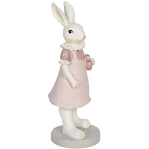 Украшение кролик девочка 9x8x20 см разноцветный 6PR3150