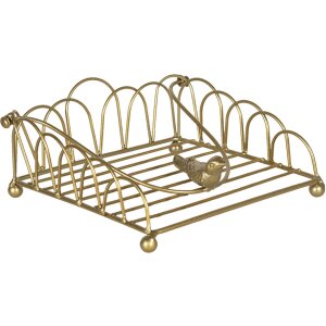 Держатель для салфеток 20x20x9 см золото 60057GO