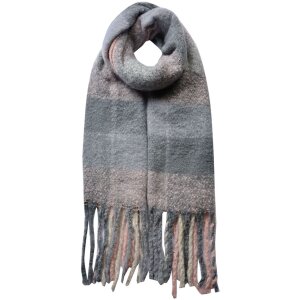 Шарф 50x180 см розовый JZSC0478P