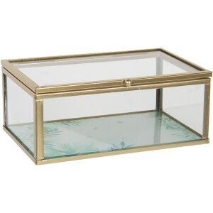 Шкатулка для украшений 14x8x6 см прозрачная 6GL3013XS