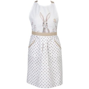 Фартук для готовки 70x85 см бежевый REB41A