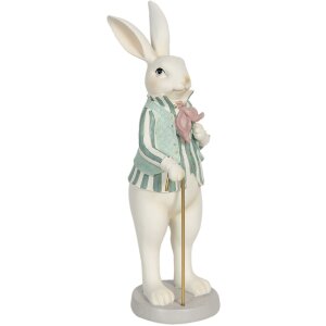 Украшение кролик мальчик 12x9x31 см разноцветный 6PR3145