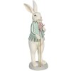 Украшение кролик мальчик 12x9x31 см разноцветный 6PR3145