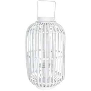 Фонарь Ø 28x50 см белый 6RO0486