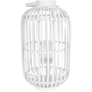 Фонарь Ø 28x50 см белый 6RO0486