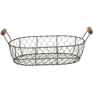 Корзина (комплект из 2) 42x27x15 - 38x23x14 - 34x19x13 см коричневая 6Y3769