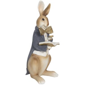 Украшение кролик 15x13x40 см разноцветный 6PR3159