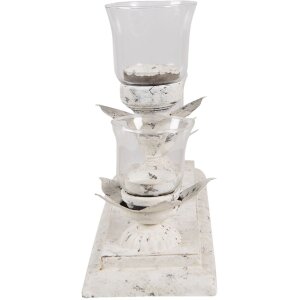 Подсвечник 36x12x25 см серый 6Y3982