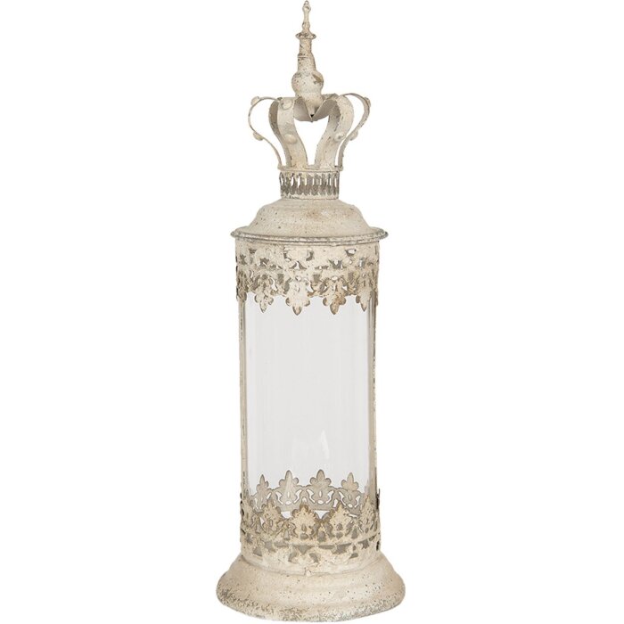 Фонарь Ø 17x55 см белый 6Y3975