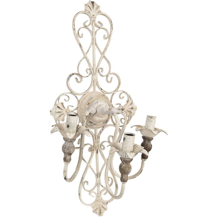 Настенный светильник 40x29x70 см E14-max 3x60W белый 5LMP331