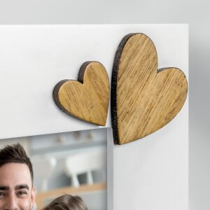 Деревянная фоторамка Zio 10x15 см белая