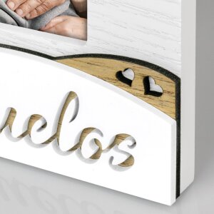 ZEP Holz-Fotorahmen Riccardo weiß 10x15 cm Abuelos