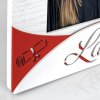 ZEP Fotorahmen Ateneo 13x18 cm Abschlussbilderrahmen Weiß Rot