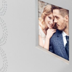 ZEP свадебный альбом Anais 32x32 см белый 100 белых страниц