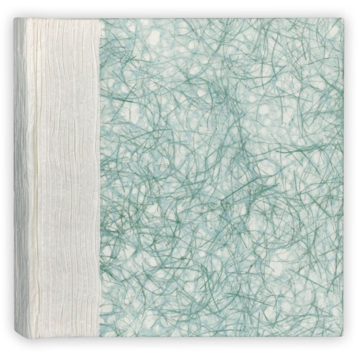 ZEP Fotoalbum Seul blau 24x32 cm 60 weiße Seiten Pergamin Schutzseiten