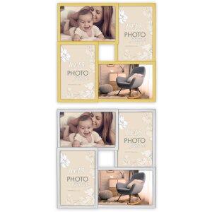 Металлическая рамка Elmar 4 фотографии 10x15 см