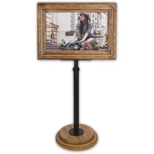 ZEP Standrahmen Viterbo 10x15 cm Holzrahmen mit Standfuß
