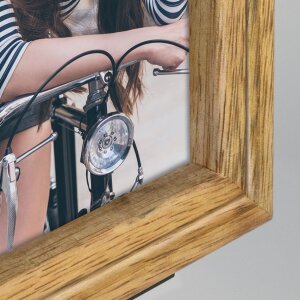 ZEP Standrahmen Viterbo 10x15 cm Holzrahmen mit Standfuß