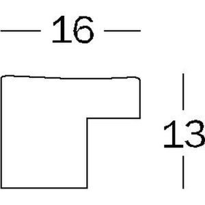 Walther Bilderrahmen Construction 18x24 cm weiß