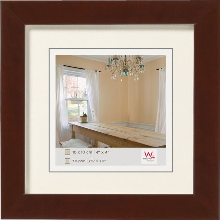 Walther Holzrahmen Pepper 15x15 cm Nussbaum