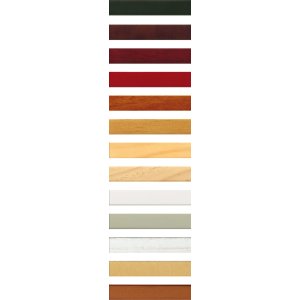 Walther Holzrahmen Pepper 15x15 cm polarweiß Blockprofil mit Klarglas