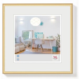 Пластиковая рамка Walther New Lifestyle 15x15 см золото