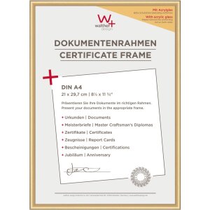 Walther Kunststoff-Bilderrahmen New Lifestyle Acrylglas 20x30 cm bis 70x100 cm