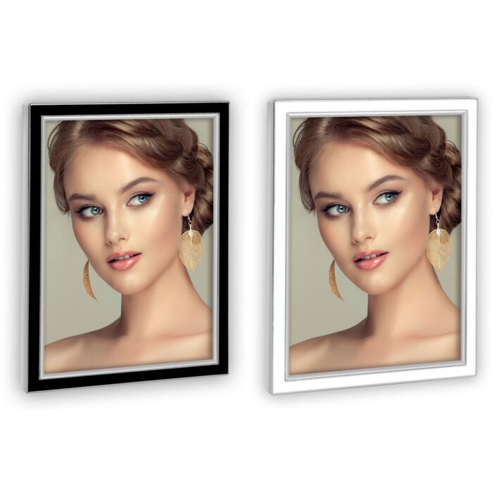 ZEP Hochglanz-Rahmen Delfi Schwarz Weiß