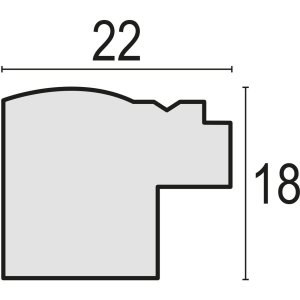 ZEP Bilderrahmen Mason 10x15 bis 20x30 cm Holzoptik