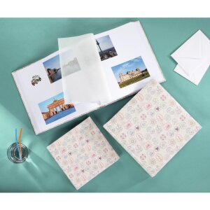 Фотоальбом Hama jumbo Stamps 30x30 см 100 белых страниц