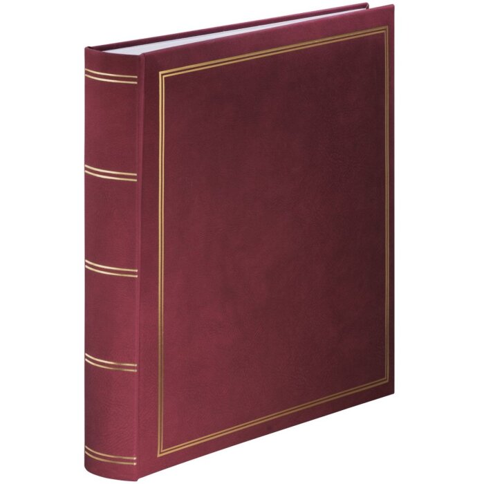 Фотоальбом Hama Лондон красный 34x35 см 80 белых страниц