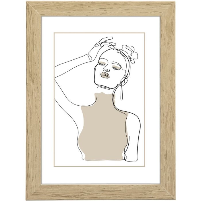 Деревянная рамка Копенгаген 15x20 см дуб