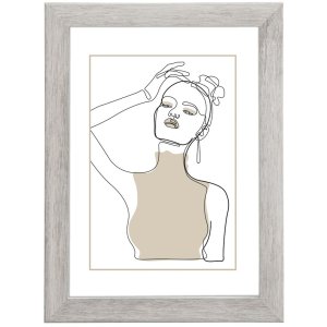 Hama Holzrahmen Kopenhagen 40x50 cm taupe