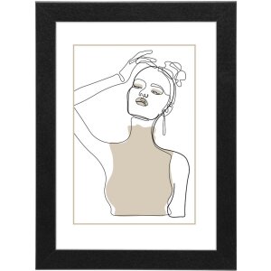 Деревянная рамка Copenhagen 13x18 см черная