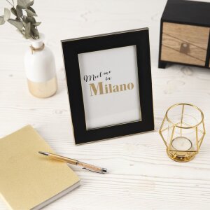 Hama Fotorahmen Milano 10x15 cm und 13x18 cm schwarz