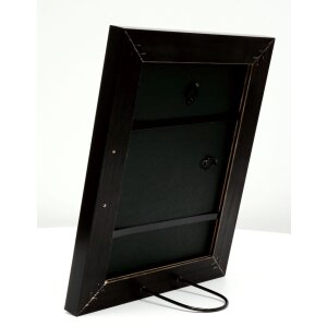 Deknudt Holzrahmen S46EA3 Goldkante Antireflexglas