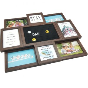 Доска для писем с фотогалереей 8 фото коричневая